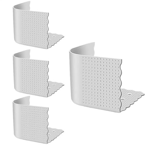 Sheet Fasteners, Sheet Holders, Corners 4x Adjustable Bed, Heavy-Duty Elastic Straps, Sheets Strap For Mattresses & Sofa Covers Black, 4-Pack, Keep Tight, 5.1x3.93inch