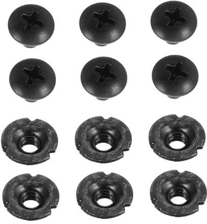 Yardwe 6ensemble Vis De Réparation Rapide Pour Chaussures De Roller Accessoires De Boucles Réglables Pour Patins à Roulettes Vis Pour Bande Énergétique Réparation Et Portable