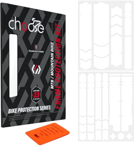 CNCLOL Bike Frame Protection Tape for Road/Gravel Bike/MTB/Ebike/Downhill&Enduro,Bicycle Frame Protector Wrap Tape, Frames Guard Film Kit.