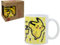CARTOON Taza Pokémon Pikachu de cerámica modelo mug con impresión sublimática tazón desayuno 325ml para niños