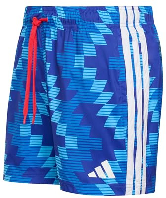 adidas Men's Badeshorts, 13 cm, vom Fußball inspirierte Grafik