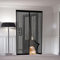 Zanzariera Magnetica 85 x 240 cm Zanzariera Magnetica per Porte Anti Zanzare Mosche Insetti Rete Fine Tenda, Nero