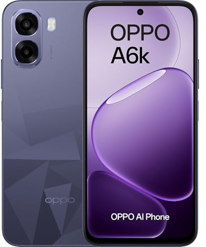 OPPO A6K 4/256GB CRISTAL BLACK