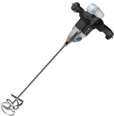 HÖGERT TECHNIK – Malaxeur sans fil 18V brushless, mandrin M14, 2 vitesses 0-450/0-720 tr/min, mélangeur agitateur pour peintures, mortier, colle et enduit, sans batterie