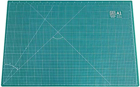 RS PRO Schneidematte, 900mm x 600mm, Grün, 10mm