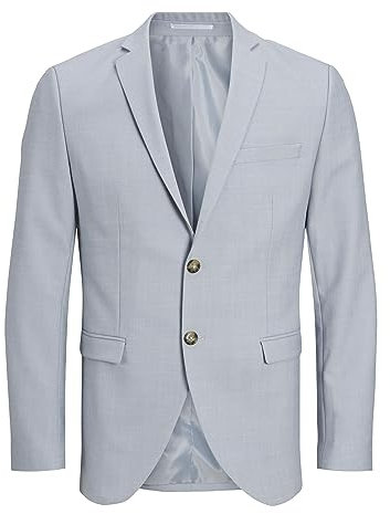 JACK & JONES Herren Blazer Jprsolaris Blazer Noos, Cashmere Blue/Fit:super Slim Fit, 48
