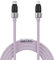 sharge iPhone Charger USB C to Lightning Cable, Fast Charging iPhone Charger Cord for iPhone 16 15 14 13 12 Pro Max XR XS, iPad and More(3.9ft) (Purple)