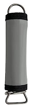 Poolzilla 1 Pack Premium Spring Wrap, Pool Cover Spring Sleeve with Hook & Loop for Easy Installation, Made of Durable Gray Vinyl Coated Polyster, Spring Not Included