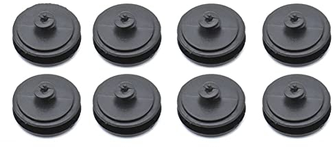 Auto Fußmatten Clip,8 Stück Fußmatten Befestigung Clip,Autoteppich Fußmatten Halter Universal Rund Druckknopf Teppich Bodenmatten Halterung Automatten Clips Teppichklemmen-Halterclips Verschluss Clip