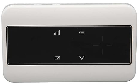 Garsent Hotspot WiFi Portatile, Router WiFi Mobile 4G Batteria da 2100 mAh, Router WiFi Tascabile, Alta velocità 150Mbps, Condivisione Scheda Plug-in Router WiFi Sottile per Telefono