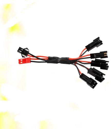 Toyvian 1stück Male Und Female Batterie Adapterkabel Für Gleichzeitiges Von Akkus Hochtemperaturbeständig Tragbar Für Akkupacks