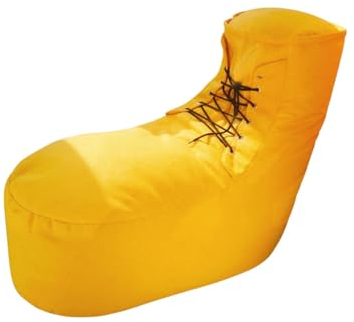 PEKJI Kreativer Sitzsack in Schuhform, Balkon, faules Sofa, Tatami-Hocker, Schlafzimmer, Wohnzimmer, süßer Freizeitstuhl mit Füllung