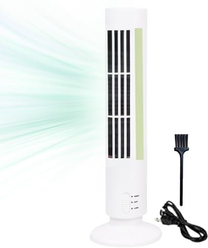 Ventilador De Torre Silencioso Sin Aspas, Ventilador De Aire Acondicionado Vertical Portátil, Refrigeración Silenciosa, Ventilador De Torre Eléctrico De Pie Que Ahorra Energía Para Hogar,oficina