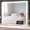 baklon Schminkspiegel mit Beleuchtung,Hollywood Spiegel mit LED Licht Dimmbar Kosmetikspiegel 3 Modi,50 x 40 cm Vanity Spiegel Tischspiegel mit USB 10X Vergrößerung für Schlafzimmer Schminktisch