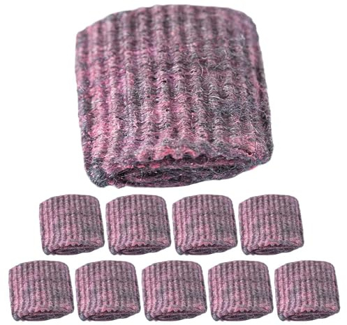 10 Stück Stahlwolle Seifenpads, Kratzfreie Stahlwolle Schwamm, Reinigungspads aus Stahlwolle mit Seifenanteil, Vielseitiges Reinigungspad für Geschirr, Töpfen, Pfannen, Grills und Spülbecken