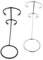 ULTECHNOVO 2 Soportes Para Espumador De Leche Soporte Grande Para Tazas De Café Soporte De Metal Para Encimera Soporte Para Tazas De Café Soporte De Celosía Para Leche Soporte Para