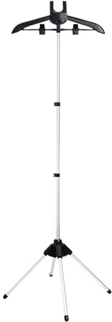 Quorvex Soporte para Plancha De Vapor - Percha De Ropa para Planchas De Vapor Portátiles,Soporte Ajustable para Abrigos Vestidos Pantalones