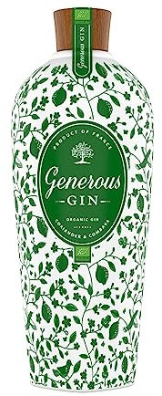 Generous I Gin Organic I 700 ml Flasche I 44% Volume