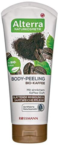 Body-Peeling Bio-Kaffee - mit sinnlichem Kaffee-Duft, glättende Reinigung & samtweiche Pflege, zertifizierte Naturkosmetik, vegan - 200 ml