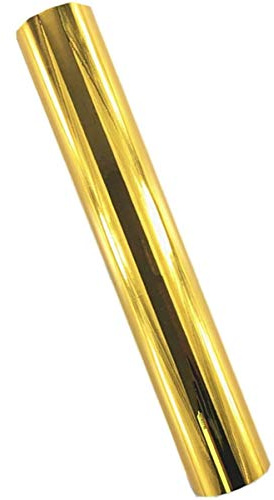 Chrome Rose Gold Siver Permanent Adhesive Vinyl Sheet Gloss Metallic Craft Vinyl for Silhouette Tumblers Cameo Craft Cutter Cricut,30cm by 152cm (Gold)