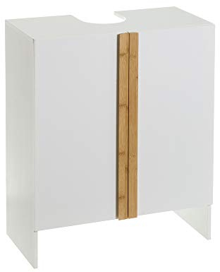 Mueble bajo Lavabo Premium para Cuarto de baño (Madera y Bambu)