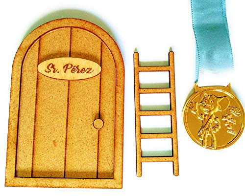 Zócalo de Puerta y Medalla ratón Pérez