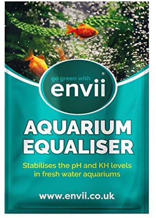Envii Aquarium Equaliser - Aquarium pH Balance & Controller, Raise pH Up & Down and Buffers KH & GH in Fish Tanks, Ammonia Remover for Aquariums Treats 500 Litres of Water