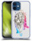 Head Case Designs Tigre Bestie Geometrici Custodia Cover in Morbido Gel Compatibile con Apple iPhone 12 Mini