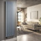 Light Grey Electric Vertical Designer Radiator 2.4kW with Wifi Thermostat - H1800xW472mm - IPX4 Bathroom Safe