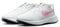 Nike Femme Revolution 6 Next Nature Sneaker, Blanc/Rose Spell-Fossile Stone-Black, 36.5 EU