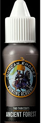 Duncan Rhodes Painting Academy Two Thin Coats Hobby Paints 15ml (Ancient Forest)
