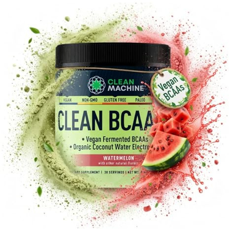 Clean BCAA 2:1:1 BCAAs Amino Acids Powder Recovery Supplement Watermelon
