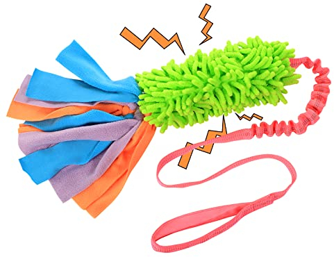 SCHITEC Giocattolo per Rimorchiatore Interattivo per Cani - Corda Elastica per Tira e Molla, Ideale per Addestramento e Giochi Interattivi per Cuccioli e Cani di Piccola, Media e Grande Taglia