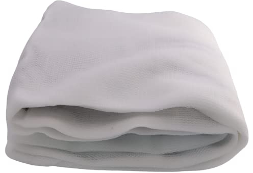 Lacers Gerüstschutznetze | Staubschutznetzte HDPE | Engmaschig | Robust | Vogelschutznetz | Gartennetz | Teichnetz | Obstbaumnetz | Taubennetz | Balkon Netz (2,57x20m, Natur, 1)