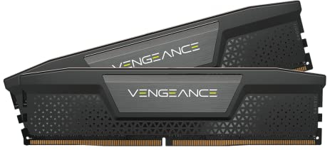CORSAIR Vengeance DDR5 RAM 96GB (2x48GB) 6800MHz CL40 Intel XMP iCUE Kompatibler Computerspeicher - Schwarz (CMK96GX5M2B6800C40)