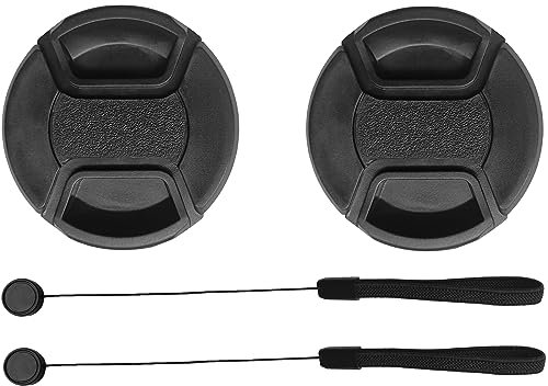 Lot de 2 cache-objectifs 77 mm pour Nikon Nikkor Z 24-120 mm f/4 S, Z 100-400 mm f/4.5-5.6 VR S, Hxdzieory