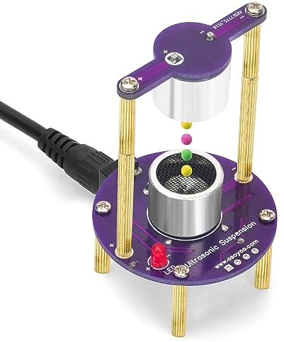OSOYOO Kit di pratica di saldatura per progetti di levitazione ad ultrasuoni fai da te con cavo di alimentazione USB per apprendimento formazione insegnamento saldatura principianti adulti