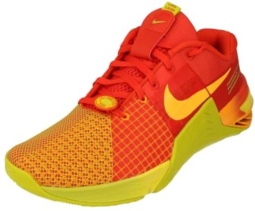 Nike Metcon 8 AMP Herren Trainers DV9019 Sneakers Schuhe (UK 9.5 US 10.5 EU 44.5, Picante red Multi Color 600)