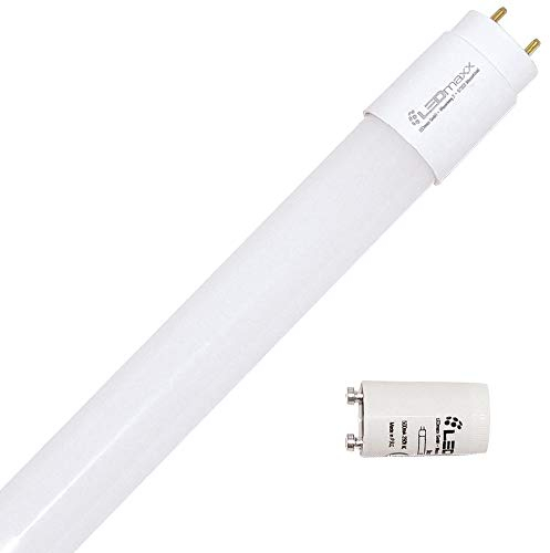 NCC-Licht 25 x LED Leuchtmittel T8 Röhre 105cm 15W G13 1500lm 840 Neutralweiß 4000K inklusive Starter