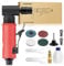 XUNTOP 90° Air Angle Grinder, High-Speed Air Die Grinder with 1/4 and 1/8 Collet, for Grinding, Polishing, Cutting, Compact and Lightweight with Rear Exhaust
