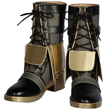 OSIAS Genshin Impact Freminet Cosplay-Schuhe für Halloween, Anime- und Spielekonventionen(36)
