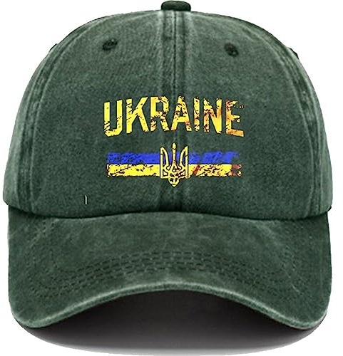 Tsffae Ukrainische Symbol-Abzeichen-Kappe, Sonnenblende, Ukraine-Emblem, Flagge, Hip-hop-Kappen, Cowboy-Hut, Verstellbare Outdoor-baseballmütze, Schirmmützen