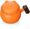 fanquare Tasse à Infusion de Thé Tasse à Thé en Céramique Orange avec Couvercle en Ours Mignon Tasse à Thé Portable de Voyage pour Feuilles Mobiles