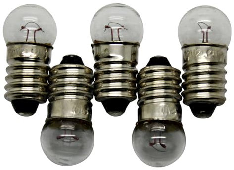 LED-Mafia 3x 6x 12x E10 3V 3,8V Birne Glühbirne Kugellampe Lampe Schraubsockel Glühlampe (3)