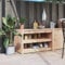 Mueble de Cocina de Exterior Madera Maciza de Pino 106x55x64 cm,wenjingqi-832333