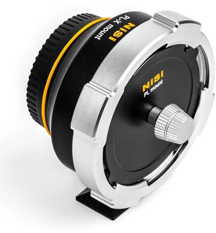 NiSi PL-X Objektivadapter: Konverter für PL-Mount Objektive auf X-Mount Kameras – Leichtgewichtiger Objektivhalterung Adapter