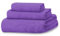 MERCURY TEXTIL - Set di 3 asciugamani 100% cotone 450 gsm morbidi e resistenti, 1 asciugamano da bagno, 1 asciugamano e 1 asciugamano da bidet (lilla chiaro)