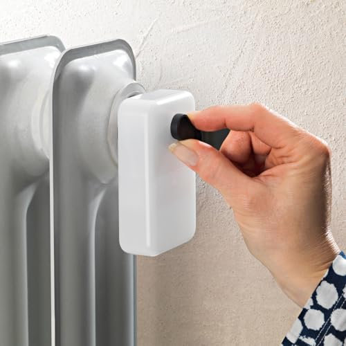 3 PAGEN® Ventilación universal para radiadores con práctico depósito colector – Caja de ventilación para radiadores – fácil de ventilar la calefacción sin goteos – purga de aire – Llave de ventilación