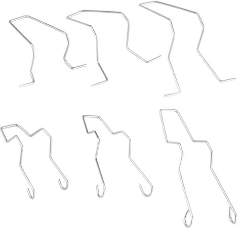 Glühbirne Haltefederklemmen,Halteklammer Scheinwerfer,Scheinwerfer Haltefederklemme,Scheinwerfer Dip Abblendlicht Scheinwerfer Birne Halten Feder Clip,Haltebügel Abblendlicht Scheinwerfer Birne,6PCS