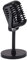 ISTOVO Vintage Microphone Prop,Plastic Fake Microphone,Retro Microphones for Costume & Role Play,Antique Microphone Stage